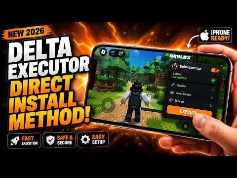 Delta Executor iOS Tutorial ✅ How To Get Delta Executor Mobile 2026