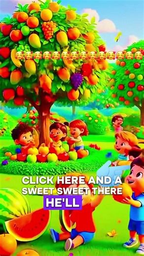 Fruit Garden Fun! 🍎🍌 Which fruit is your favorite? ✨ #KidsCartoon #Fruit