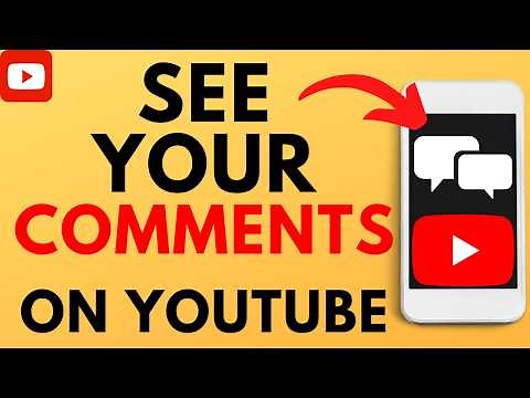 How to See Your Comments on YouTube Mobile - iPhone & Android