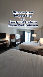 There is so much to love about the Courtyard Anaheim Theme Park Entrance. Here are just a few of our favorites: Newly renovated rooms Standard rooms sleep 6 2 showers in each room Starbucks served at the Bistro in the lobby Surfside Waterpark is a great place to cool off LOCATION! We are a short 7-10 minute walk from the park gates. | Courtyard by Marriott Anaheim Theme Park Entrance