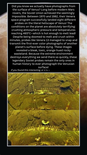 The Only Photos Ever Taken on Venus 🪐📸