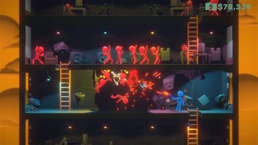 物理演算・マルチ対応職場乱闘ゲーム『Stick It to the Stickman』8月19日早期アクセス配信へ。事務用品からチェーンソーまで持ち出す、上司わからせアクション - AUTOMATON