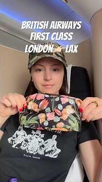 British airways first class ✈️ London 👉🏻LA