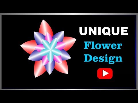 Top Graphic Designers Use This Flower Trick | CorelDRAW X7 |