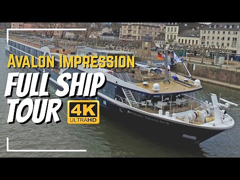 Avalon Waterways "Impression" | Full Ship Tour & Review 2020 | 4K | All Public Spaces Explained