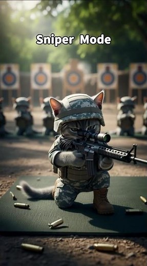 Cat in US Military Training
