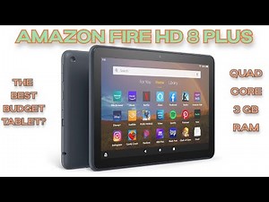 Amazon Fire HD 8 Plus Unboxing & First Impressions