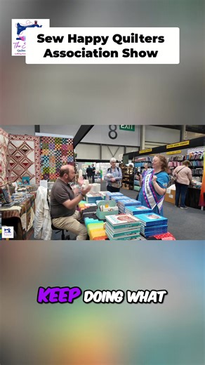 Sewing for Wellbeing Stuart Hillard's Amazing Book & Quilt Show! Watch the full Video on our YouTube Channel - The Festival of Quilts Interview with Stuart Hillard ✍️ Free Membership 👉 Like | Follow | Subscribe #quilt #quilting #patchwork #sewing #shqa | The Sew Happy Quilters' Association