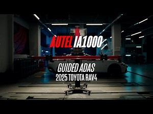 Front Radar ADAS Calibration on a 2025 Toyota RAV4 | Autel Guided ADAS, IA1000 & Ultra S2