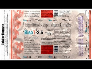 BisoT2.5 Tablet | Bisoprolol + Telmisartan | Antihypertensive Drugs | Management of Blood Pressure