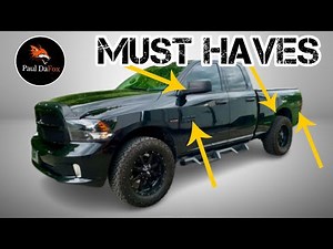 BEST Towing Mods for Dodge RAM 1500 // Increase Safety and Tow Capacity!!
