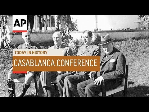 Casablanca Conference - 1943 | Today In History | 14 Jan 19