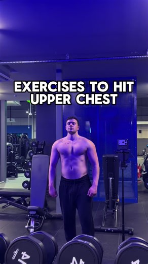 Want that stacked shelf look. Take any one of these exercises and get good at it #gymtok #gymtips #chestday #gymgrind