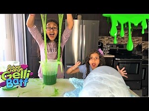 SLIME VS GELLI BAFF- kids fun slime video