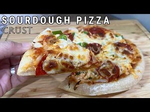 🍕 Sourdough Pizza Crust – Crispy, Chewy & Better Than Yeast Dough?