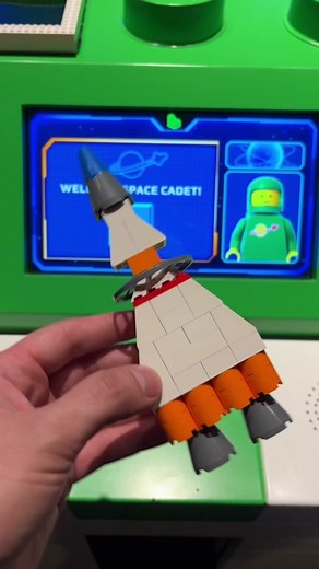 Build a Lego Rocket at Boston's Discovery Center