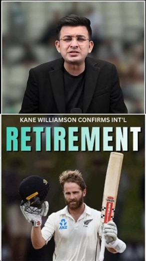 END OF AN ERA: Kane Williamson Announces Retirement! 😭🙏#cricket #williamson
