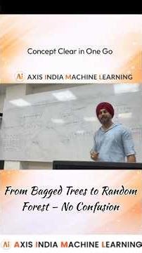 Bagging vs Random Forest Explained Simply 🌳 | Machine Learning Basics