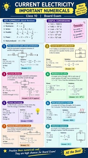Class 10 Physics Chapter 3 ⚡ Current Electricity | Complete Chapter in One Shot | Easy Explanation