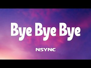 *NSYNC - Bye Bye Bye (Lyrics) (Deadpool 3 Soundtrack)