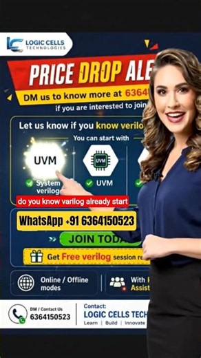 System Verilog Batch Starts Tomorrow! Join Now! Get Free verilog