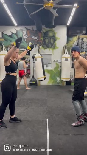 1.3M views · 10K reactions | When the beat drops  #box #mma #speed #work #workout #fight #fighting #fighter #train #training #trainer #fitness #Fitnessmotivation #compete #jiujitsu #girl #mittqueen | Ann Najjar | Facebook