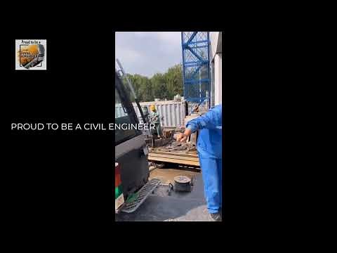 Installation of Precast Pier Cap