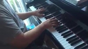 Composer Sean Schoenke plays the music to "Green Ranger vs Ryu" on the piano! | Bat in the Sun
