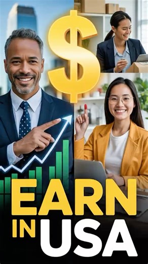 3 Smart Ways to Earn Money in the USA (2025 Guide) #shorts