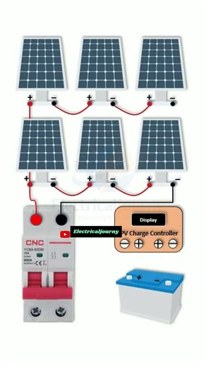 PV Charger Controller Working | Solar Charge Controller Explained | #solar #shorts #diy
