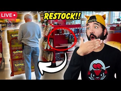FINALLY Hitting The POKEMON RESTOCK Live @Target!! 😱