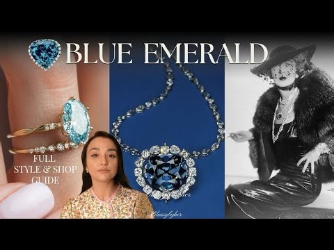 This is Your Staple Jewelry: How to Style Blue Diamond Ring & Earrings as The Rarest Color of Power