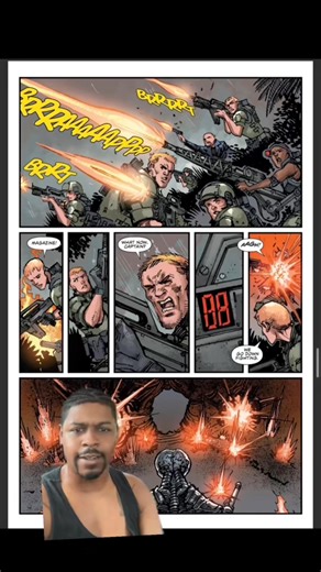 Xenomorph Queen VS Engineer PART. 2#Alien #aliens #xenomorph #alienvspredator #Yautja #ThePredator #PredatorBadlands #comics | Jeremiah Martin