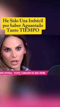 📺❤️IRENE ROSALES TAJANTE CON LAS POLÉMICAS PALABRAS DE KIKO RIVERA #shorts #eltiempojusto