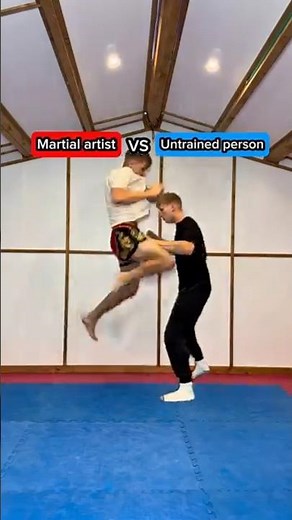 Martial artist vs different people #🐉Kung fu master #training #tutorial