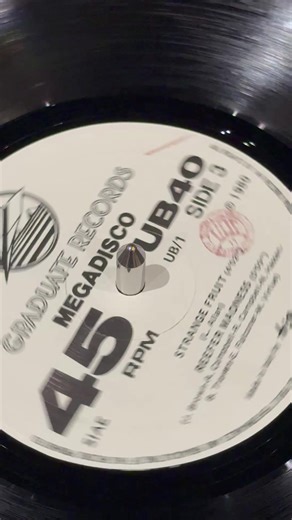 Exploring 'Strange Fruit' by UB40: A Vinyl Record Review