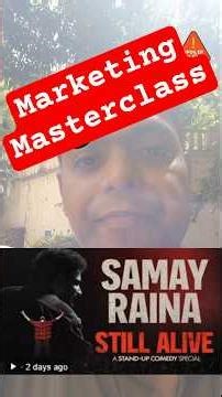 Why Samay Raina is the Smartest Marketer in India Right Now 😎