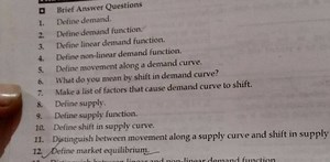 ■ Brief Answer Questions... | Filo