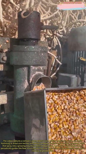 Puffing Gold: How a Simple Machine Turns Corn into High-Value Feed