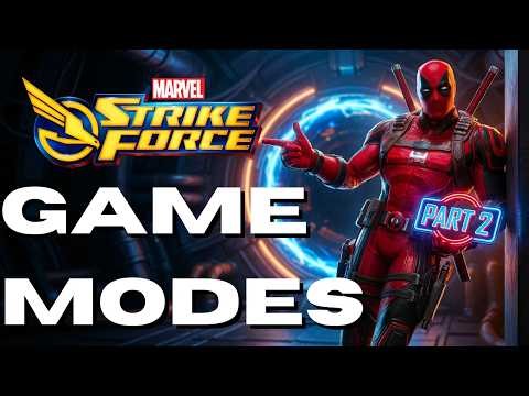 Ultimate beginners guide to marvel strike force part 2: Game modes