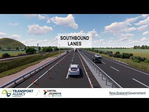 How to drive through contraflow traffic control