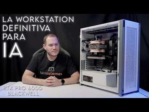 PC Workstation para inteligencia Artificial: Threadripper 9975 + RTX Pro 6000 Blackwell (96GB VRAM)
