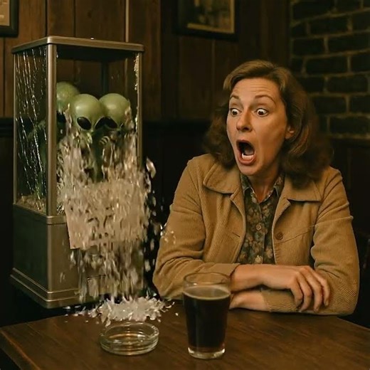 A WOMAN NEAR ALIEN MACHINE 2