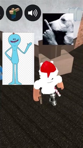 Mr meeseeks twin 💀 #viral #roblox #mm2 pt 2