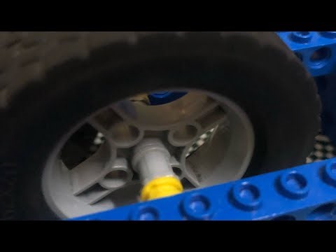 Spinning Lego Wheel Fast (improved)