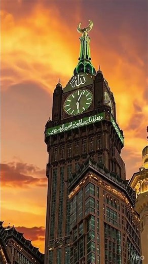 Makkah Sunset 🕌🌅 | Islam = Peace, Beauty & Harmony #shorts ✅