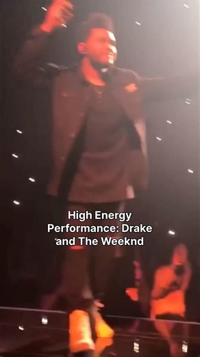 Drake And The Weeknd On Stage Together 🔥