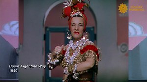 Sunday Morning Almanac: February 9, 1909. 115 years ago today future Hollywood star Carmen Miranda, also known as "The Brazilian Bombshell,” was born in Portugal. | CBS Sunday Morning