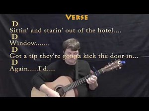 Truckin' (Grateful Dead) Guitar Lesson Chord Chart with Chords/Lyrics - Capo 2nd Fret