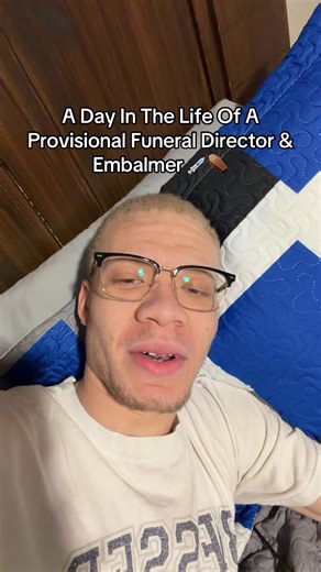 A Day In The Life Of A Provisional Funeral Director & Embalmer 💉⚰️#fyp #fypシ #thecoldestmortician